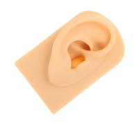 Gogogmee Orecchio in silicone realistico per pratica piercing espositore orecchio riutilizzabile e resistente per formazione e dimostrazione
