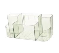 Gogogmee Organizer Cosmetici Bagno Multifunzionale Supporto Adesivo Trucchi Parete Resistente e Facile Installare per Superfici Lisce come Piastrelle e Design e Colore