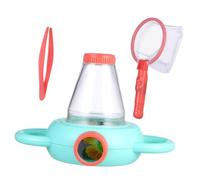 Gogogmee Outdoor per Kit Educativo Osservazione Insetti con d Ingrandimento Due Vie e Contenitore Trasparente Giocattolo Sicuro e Durevole per Esplorazioni Camping e Attività Didattiche