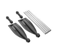 Gogogmee Pagaia Doppia estremità in Lega di Alluminio Kayak Smontabile Leggera e Resistente per Barche Gommoni e Zattere Uso Singolo o Doppio Facile da Montare e Trasportare