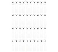 Gogogmee Palette Magnetica per Unghie in Acrilico Trasparente Supporto Espositore Colori per Manicure Professionale Tavola Pratica per Campioni Smalti e Allenamento Nail Art in Salone e Uso