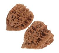 Gogogmee Palline Da Massaggio in Noce Per Allenamento Mani 2 Pezzi 45mm Stimolanti Muscoli e Circolazione Per Relax e Sollievo Da Stress Quotidiano