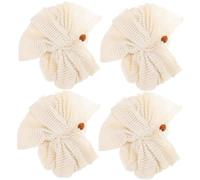 Gogogmee Palline Luffa Bagno 4 Pezzi Scrubber per Esfoliante Accessori per Spa Spugne Doccia per Ragazza per Bagno