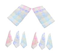 Gogogmee Panni Antiruttino in Cotone Per Ragazzo Ragazza, Panni Assorbenti Per Ruttini Ragazzo Ragazza, Morbidi, Traspiranti e Lavabili, Set 12 Pezzi Colorati Per Uso Quotidiano