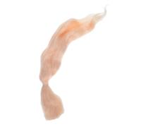 Gogogmee Parrucca Bionda Sintetica per Bambole con Capelli Ricci Accessorio Te per Styling e Gioco di Ruolo Fili Dorati Multidimensionali Adatta Diverse Bambole Miniature