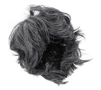 Gogogmee Parrucca Corta Da Uomo Grigia Sintetica Morbida Traspirante Per Cosplay e Feste Tema Halloween Carnevale, Accessorio Costume Regolabile Per Spettacoli e Mascherate