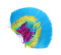 Gogogmee Parrucca Punk Colorata Per Feste Mascherate Accessorio Unisex Per Halloween e Cosplay Design Unico e Divertente Adatta Per Adulti e Ragazzi Parrucca Giocosa e Versatile Per Ogni