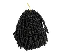 Gogogmee Parrucca Resistente al Calore in Fibra Chimica Stile Naturale Dreadlocks Treccia Nera e Facile da Acconciare e Fashion Donna per Uso Quotidiano