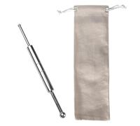 Gogogmee penna per massaggio in acciaio inossidabile Massager di punti trigger strumento per il massaggio dei punti di pressione Silver