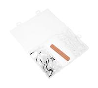Gogogmee Pennelli per Unghie con Teste Sostituibili Doppia Punta con Manico in Legno Kit Ricambio per Nail Art Professionale Casa e Istituto di Bellezza