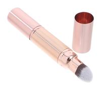 Gogogmee Pennello Doppia Punta Retrattile in Rosé e Vellutato per Polvere e Correttore Applicatore Compatto per Ritocchi Facili e Uniformi