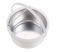 Gogogmee Pentolino per Ceretta in Alluminio Resistente Antiaderente Contenitore per Sciogliere Cera con Capacità Accessorio Professionale per Scaldacera per Uso Domestico e Salone