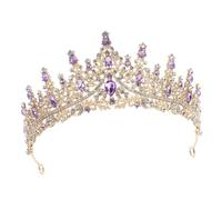 Gogogmee Per Da Sposa in Cristallo, Elegante Di Strass Adatta Per Compleanni, Balli Studenteschi, Festa Della, Teatro, Cosplay, Chiesa, Festa Di Laurea