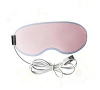 Gogogmee per Occhi USB Riscaldante Vapore Copriocchi Rilassante per Dormire Sollievo da Affaticamento e Insonnia Lavabile e Portatile Colore Rosa Parigi