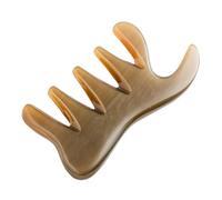 Gogogmee Pettine Massaggiatore per Chioma e Cute in Materiale Sintetico Dalla Forma a Coda 5 Denti Lisci e Pelle Amichevole per Massaggio Schiena e Gambe
