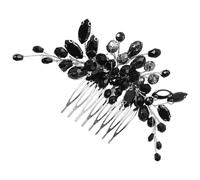 Gogogmee Pettine per Chioma da Sposa Strass Laterale Accessorio Decorativo Elegante per Matrimonio Pettine Laterale Chic per Donna Adatto a Abiti da Sposa e Cerimonie Speciali