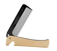 Gogogmee Pettine Pieghevole in Acciaio Antistatico Portatile Pettine Tascabile per e Massaggio e Protezione dal Groviglio per Viaggio e