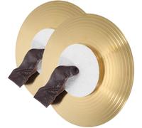 Gogogmee Piatti a Mano in Lega da 8 Pollici per , Strumento Manuale per Percussioni, Corda, per Danza del Ventre, Feste e Apprendimento Ritmico Colore Casuale Colore Casuale