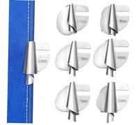 Gogogmee Piedino per Orlo Arrotolato per Macchine da Cucire 6 Pezzi Facile da Usare Accessorio Versatile per Cucito e Progetti Creativi