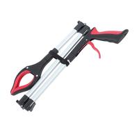 Gogogmee Pinza Raccogli Rifiuti Pieghevole Tre Sezioni Strumento Antindurimento per Anziani Impugnatura Lunga per Interni ed Esterni Utensile Leggero per Raccolta Facile e Trasporto