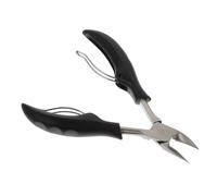 Gogogmee Pinza Tagliaunghie in Acciaio Inossidabile con Molla Doppia Forbicina per Unghie Becco Becchino Antiruggine con Impugnatura Ergonomica Portatile in Custodia