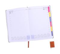 Gogogmee Planner Mensile con Copertina Morbida in PU Organizzatore per Casa e Ufficio Appuntamenti su Carta Resistente all Regalo per Natale e Compleanni