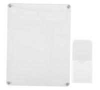 Gogogmee Planning Board in Acrilico Trasparente Lavagna Cancella e Scrivi per Frigorifero Organizzatore Pianificazione Familiare Lavagna Magnetizzata Riutilizzabile per Messaggi e Avvisi