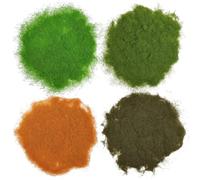 Gogogmee Polvere di Muschio Decorativa per Artigianato 4 Confezioni Multicolore per Bonsai e Piante in Vaso, Polvere di Simulazione Fai da Te per Decorazioni Interne Come Matrimoni,