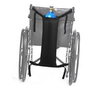 Gogogmee Porta Bombola per con Borsa Portaoggetti Supporto Sicuro e Pratico per Ausili Disabili Facile e Adatto Tutte Sedie