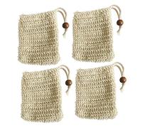 Gogogmee Porta Sapone in Rete Schiumogena 4 Pezzi Riutilizzabile Per Il Viso Per Creare Bolle Per La Conservazione Del Sapone Per Casa E Viaggio