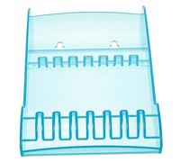 Gogogmee Portaforbici Trasparente Per Salone Di Parrucchiere Organizzatore Da Barbiere Per Strumenti Supporto Per Forbici Da Parete Per Casa e Negozio Di Bellezza