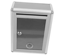 Gogogmee Postale Muro in Metallo con Scatola per Suggerimenti Reclami e Voti per Donazioni e Chiavi Design Piccola e Resistente