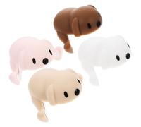 Gogogmee Protezione Angolari per Ragazzo Ragazza Copri Angoli e Paraurti Angolare in Silicone Morbido a Forma di Cane per Mobili Casa e Asili 4 Pezzi Colore Assortito