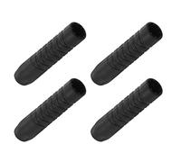 Gogogmee Protezione per Tubo Flessibile Subacqueo 4 Pezzi in Gomma Nera Anti-Groviglio per Regolatore Immersioni Accessori per Attrezzatura Subacquea Manicotti Leggeri per Immersioni