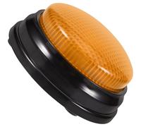 Gogogmee Pulsante Sonoro Luminoso per Feste e Giochi da Tavolo Giocattolo a Bottone con Effetti Luce e Suono di Allarme Accessorio Party per Competizioni e Bomboniere Plastica