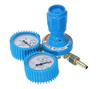 Gogogmee Regolatore di Ossigeno con Manometro Doppio Antiurto Valvola Riduttrice Pressione per Bombole Gas Controllo Preciso per Immersioni e Uso Industriale Design Compatto e Sigillatura