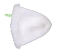 Gogogmee Rete da Pesca in Nylon Intrecciato Mano Guadino Bianco Resistente e Testa Dip Net per Pesca in Mare e Fiume Capacità Elevata Non Graffia