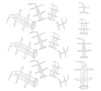 Gogogmee Rete Porta Sacca Infusione Bianca in PP Resistente Set da 40 Pezzi Copertura a Rete per Bottiglie Infusione 50-500 Ml Supporto Gocciolante per Uso Ospedaliero e Cliniche