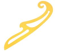 Gogogmee Righello Curvo Multiuso per Progettazione Abiti, Righello di Precisione per Cucito e Sartoria, Strumento Leggero e Portatile per Disegno di Curve di Cucitura, Adatto a