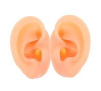 Gogogmee Riproduzione Di Orecchio in Silicone Stampo Per Orecchio Finto Pratica Per Piercing Artificiale Per Esposizione Di Gioielli Umana Per Corsi Di Bellezza