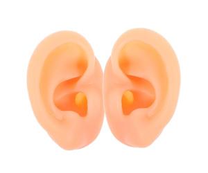 Gogogmee Riproduzione Di Orecchio in Silicone Stampo Per Orecchio Finto Pratica Per Piercing Artificiale Per Esposizione Di Gioielli Umana Per Corsi Di Bellezza