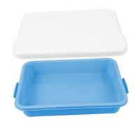 Gogogmee Sabbiera Di Plastica Con Coperchio Vassoio Per Giochi Sensoriali Contenitore Portatile Per Giocattoli Per Ragazzo Ragazza Ragazza Per Attività All Aperto