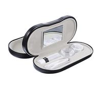 Gogogmee Scatola Per Occhiali in Pu Riutilizzabile Custodia Decorativa Per Occhiali Contenitore Per Lenti Strumento Da Viaggio Leggera