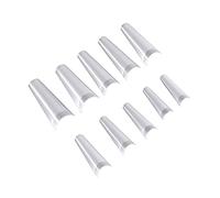 Gogogmee Schede Espositive Per Nail Art 500 Pezzi Piastre Per Unghie Punte Set Per Esercitarsi Con Manicure Per Principianti