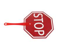 Gogogmee Segnale di Stop Portatile Maniglia, Pagaia di Arresto Riutilizzabile Leggera per Aula, Tabellone di Valutazione Portatile per Attività Didattiche e Partecipazione Studenti