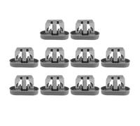 Gogogmee Set 10 Clip di Fissaggio Pannelli di Rivestimento Porta per Veicoli Elettrici Serie 3/y, Clip di Rifinitura Carrozzeria Auto in Plastica, Morsetti per Soglie Laterali