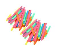 Gogogmee Set 100 Pezzi Bastoncini Geometrici in Plastica Resistenti Strumenti Matematici Manipolativi per Kit Didattico per Apprendimento Geometria e Angoli per Scuola e Asilo