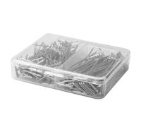 Gogogmee Set 150 Forcine a T per Parrucche in Acciaio Inossidabile Aghi per Chioma 38Mm e 51Mm Spilli Metallo Argento per Fissaggio e Creazione Parrucche Strumenti Professionali per