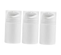 Gogogmee Set 3 Bottiglie Vuote per Lozioni da Viaggio 100ml in Pp Pompa a Pressione, Resistenti e Ricaricabili, per Shampoo e Crema Viso in Viaggio