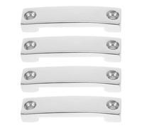 Gogogmee Set 4 Pezzi Anello di Fissaggio in Acciaio Inox 316 per Ponte Barca 25mm, Occhielli Ancoraggio Camper e Kayak, Hardware Montaggio Resistente alla Salsedine per Uso Marittimo